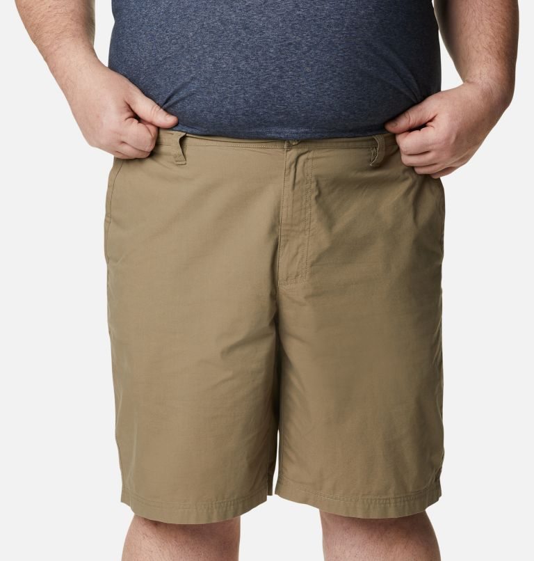 Men's Columbia Washed Out Shorts Olive | Plus Size CA-W8LA0